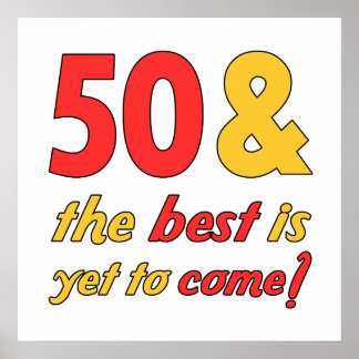 50 Mest populära födelsedagsgåvor Poster