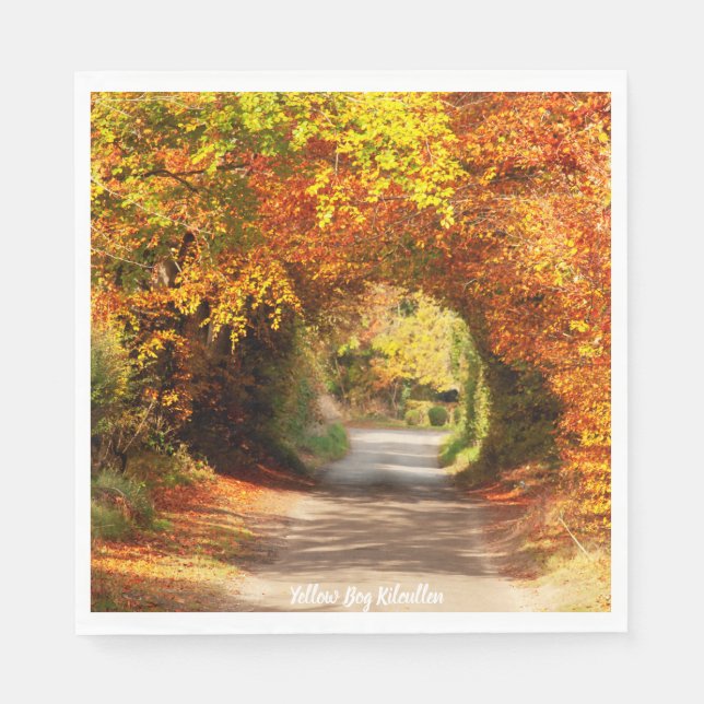 50 Napkins Gult Bog Kilcullen Pappersservett (Framsidan)