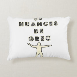 50 NUANCES DE GREC - Jeux de Mots - Francois Ville Prydnadskudde