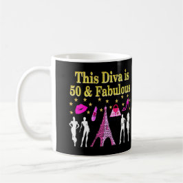50 OCH FABULÖS PARIS-KONSTRUKTION KAFFEMUGG