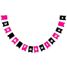 50 och Fabulös Shock rosa och svart