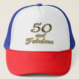 50 och Fabulös Truckerkeps