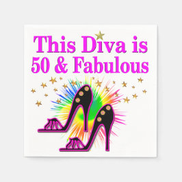 50 OCH FABULÖSA PAPPERSSERVETT