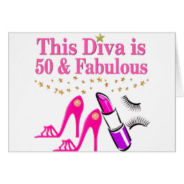 50 OCH FABULÖST DIVA OBS KORT