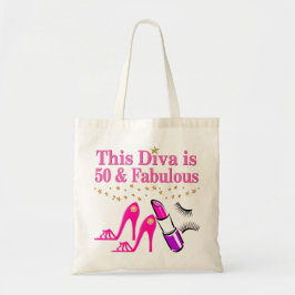 50 OCH FABULÖST DIVA TYGKASSE