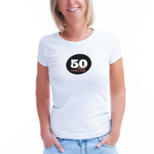 50 och Fabulous 50 Birthday T Shirt