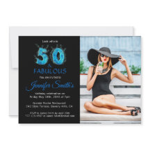 50 och Fabulous 50:e födelsedag Photo Party