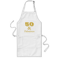 50 och Fabulous 50:e Födelsedagsfesten Apron