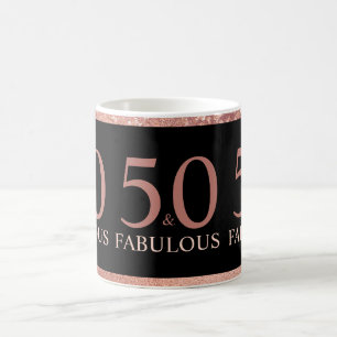 50 och Fabulous 50:e födelsedagsfirandet Kaffemugg