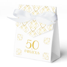 50 och Fabulous Art Deco stil white och guld