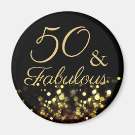 50 och Fabulous Birthday Magnet
