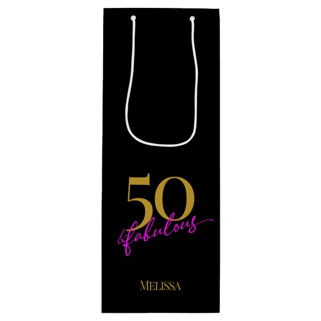 50 och Fabulous Black Guld Rosa (Framsidan)