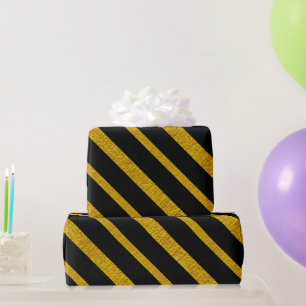 50 och Fabulous Black och Guld Presentpapper