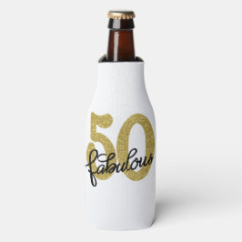 50 och Fabulous | Classy Guld Black and White