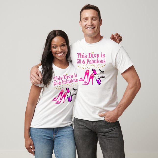 50 OCH FABULOUS DIVA TEE (Unisex)