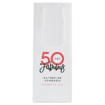 50 och Fabulous Elegant 50:e födelsedagen