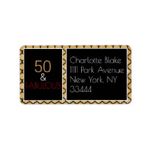 50- och Fabulous-etikett