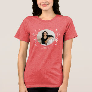 50 och Fabulous Foliage 50 Birthday Photo T Shirt