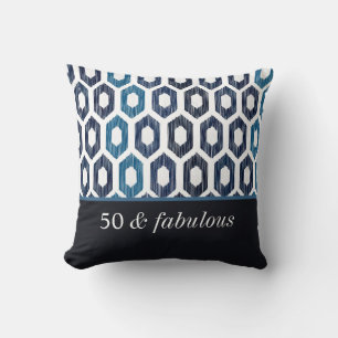 50 och Fabulous Geometric Abstrakt Mönster Kudde