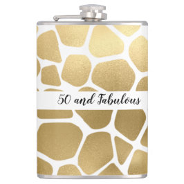 50 och Fabulous Guld Giraffe Fickplunta