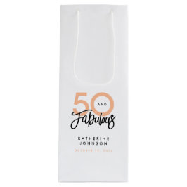 50 och Fabulous Modern 50:e födelsedagen
