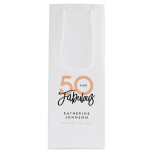 50 och Fabulous Modern 50:e födelsedagen