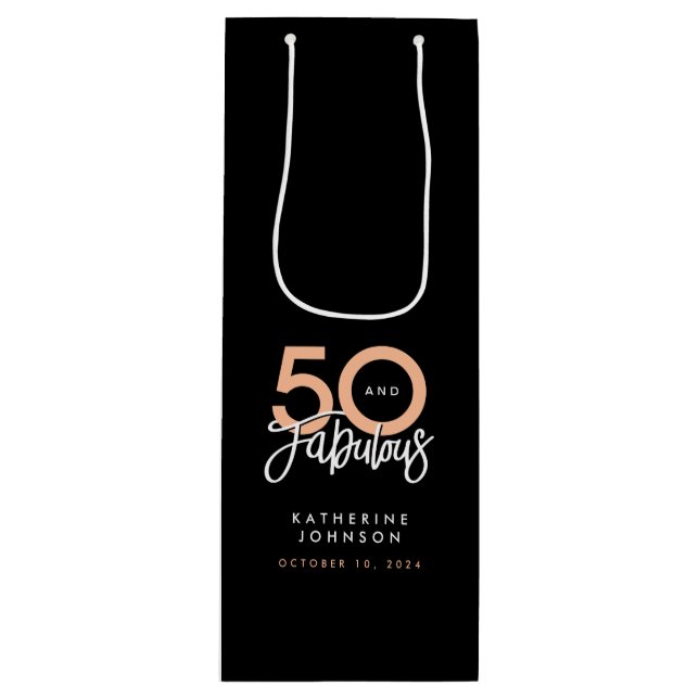 50 och Fabulous Modern 50:e födelsedagen (Framsidan)