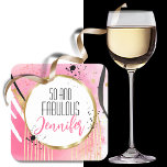 50 och Fabulous Modern Bold Shock rosa Black Guld Underlägg Papper Kvadrat<br><div class="desc">Tittar för en perfekt som party underlägg att skaka den där 50 och Fabulous Dam födelsedagsfest? Den här underlägg är giftig och glam än djärv och livfull! Du kan anpassa vad som helst - meddelande,  ålder och namn</div>