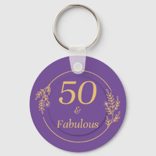 50 och Fabulous Nyckelring