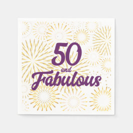 50 och Fabulous Pappersservett