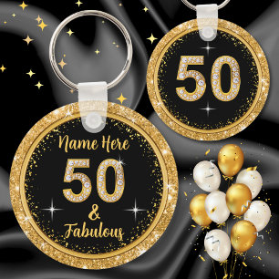 50 och Fabulous Party favors, Personlig Nyckelring