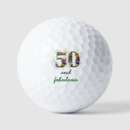 50 och Fabulous Wildblomstext