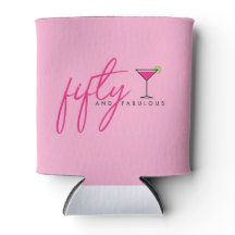 50 och Fabulous Women's Rosa Birthday