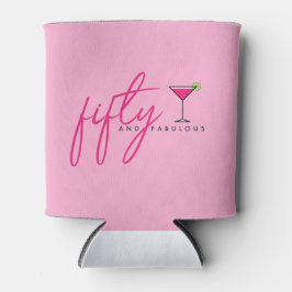 50 och Fabulous Women's Rosa Birthday