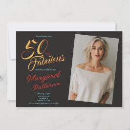50 och fantastisk | 50-årsfest inbjudningar