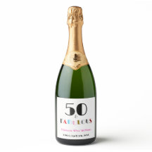 50 och fantastisk fet Art Deco 50-årsfest