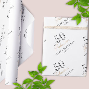 50 och fantastisk modern kvinna 50-årsdag presentpapper