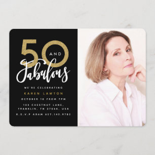 50 och fantastiska fotoinbjudan till födelsedagsfe inbjudningar