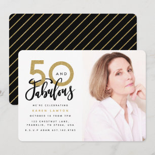 50 och fantastiska fotoinbjudan till födelsedagsfe inbjudningar