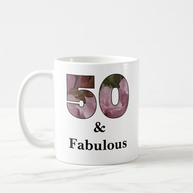 50 och fantastiska mugg (Vänster)