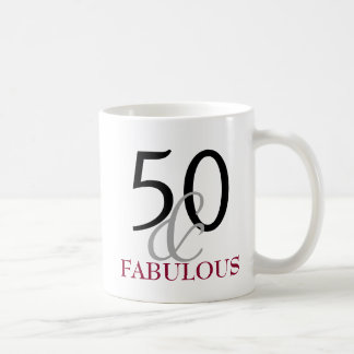50 och sagolik 50th födelsedaggåvamugg kaffemugg