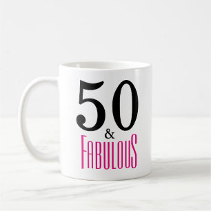 50 och sagolik 50th födelsedaggåvamugg kaffemugg