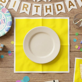 50-pack gula enfärgade pappersservetter