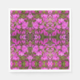 50 Papper Napkins Lila Rhododendron Pappersservett