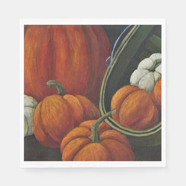 50 Pappra dockor och Grönt Basket Pappersservett (Framsidan)