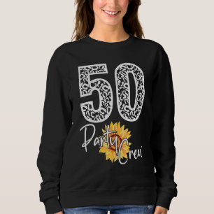 50 Party-besättning som dricker under 50 år Lyckli T Shirt