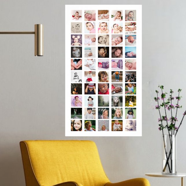 50 Personlig för fotokollage Poster (Skapare uppladdad)