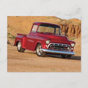 50:s Chevy Lastbil Vykort