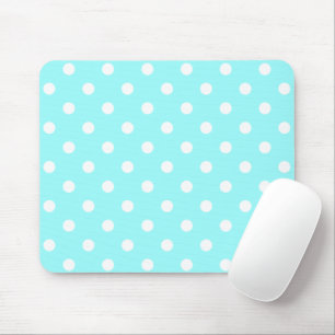 50:s Grönt Färgad Mousepad med Polka dots Musmatta