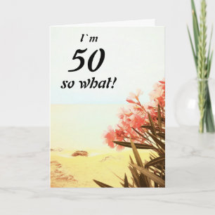 50, så vilken Sea Beach Oleander-Blommigt 50:e föd Kort